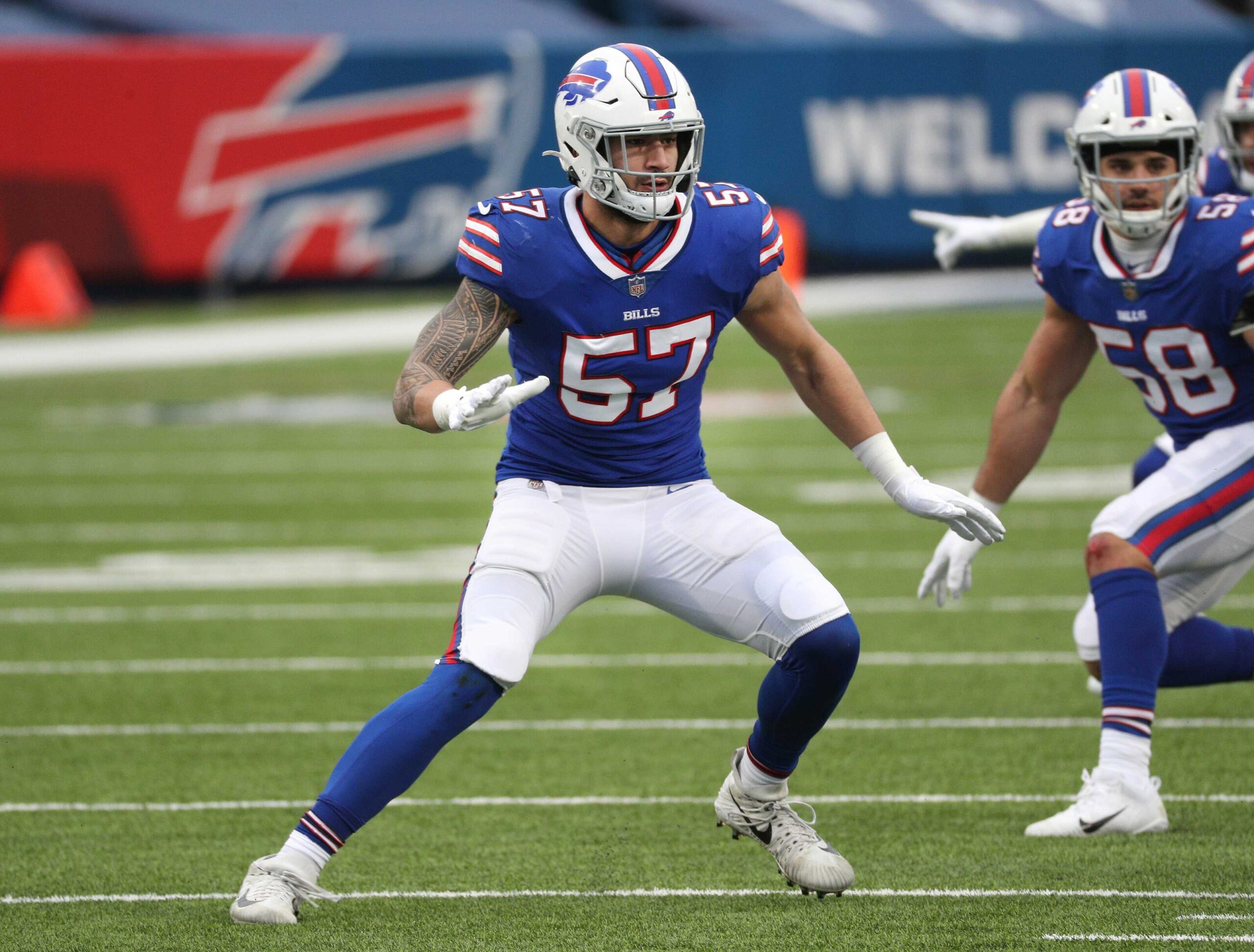 Buffalo Bills wearing all-red uniforms for Week 15 against Panthers